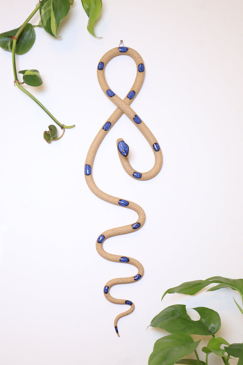 Ceramic Wall Snake-zoom-