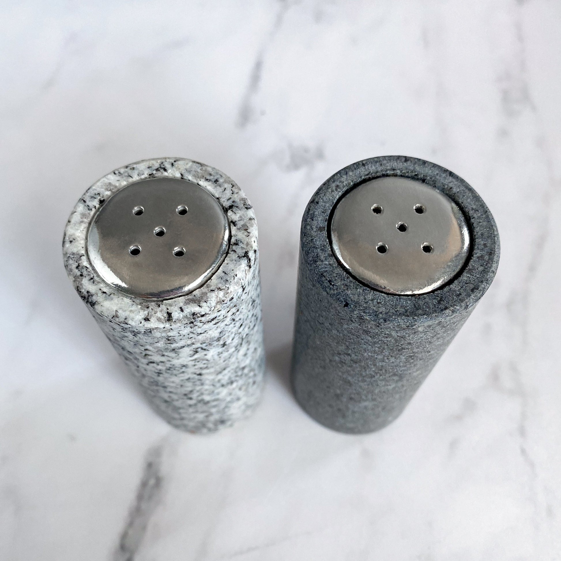 Granite Salt & Pepper Shakers-3