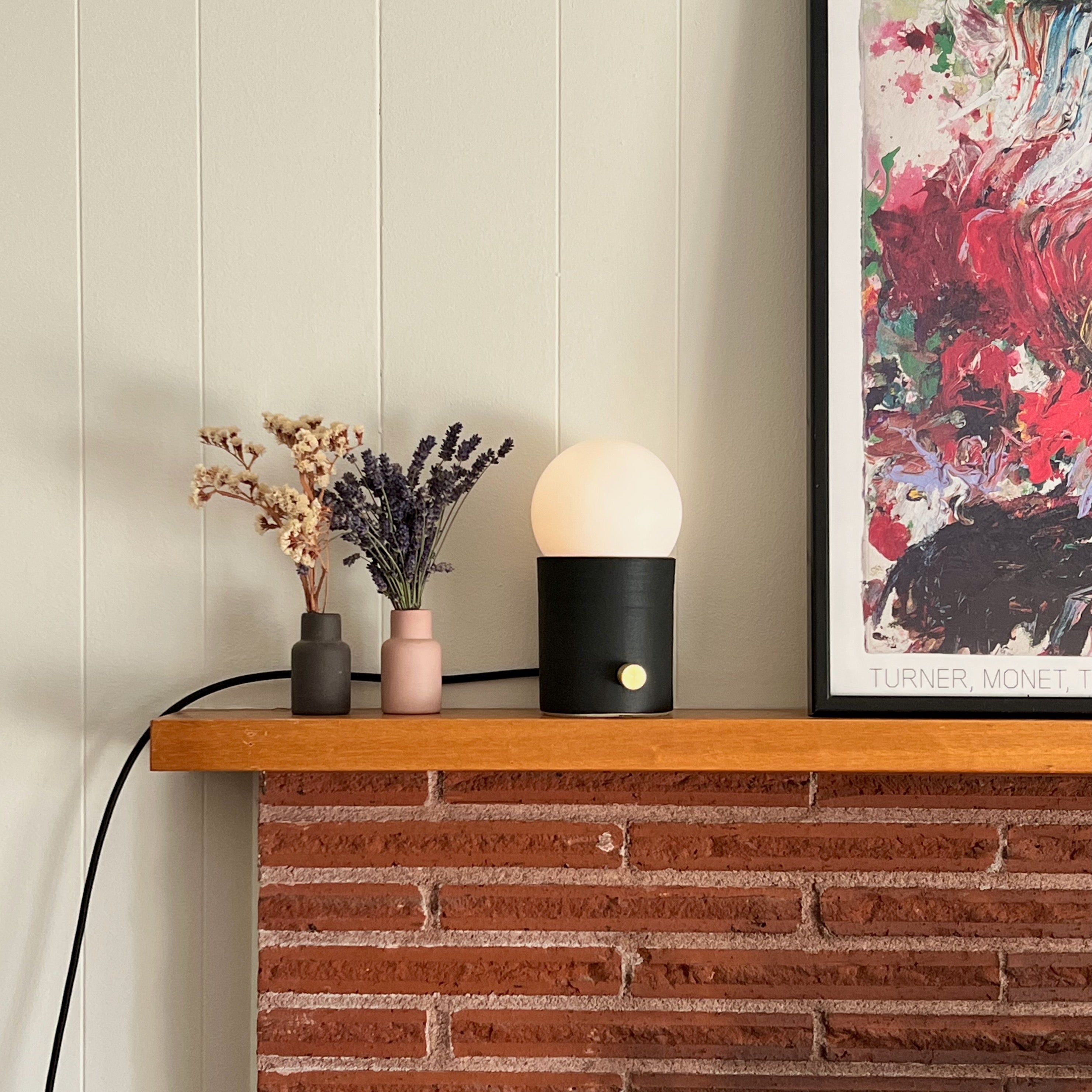 Char Mini Pillar Lamp