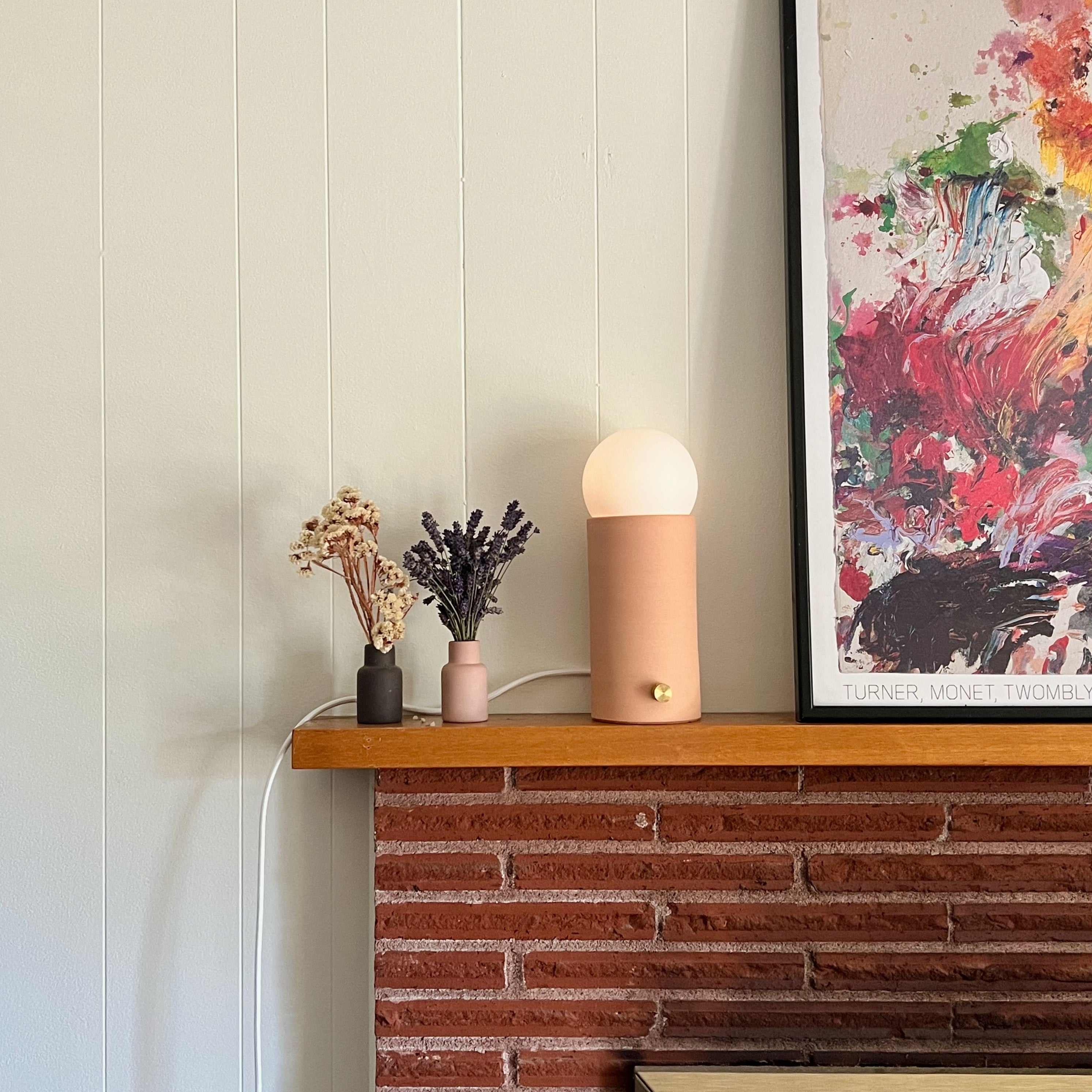 Persimmon Pillar Lamp