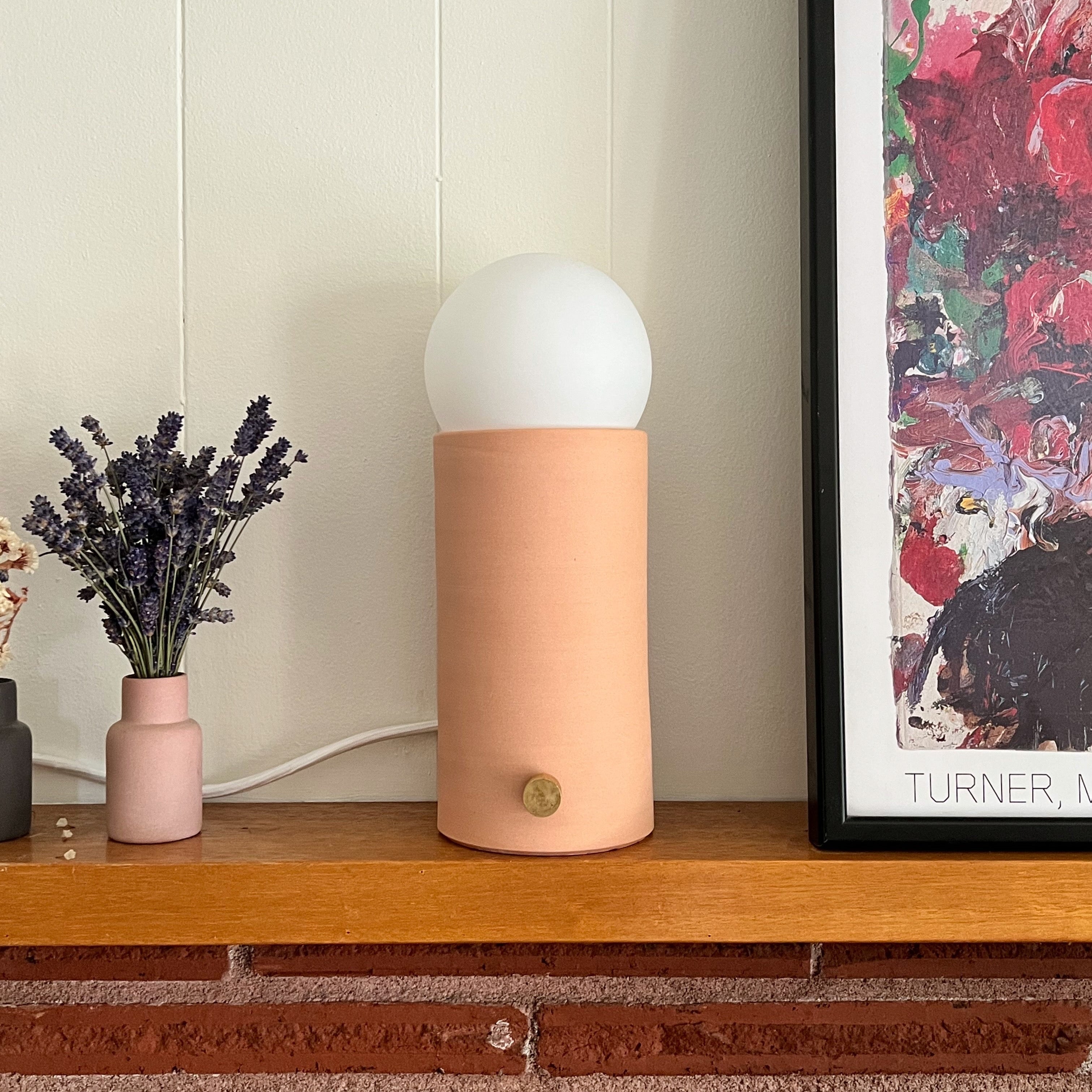 Persimmon Pillar Lamp