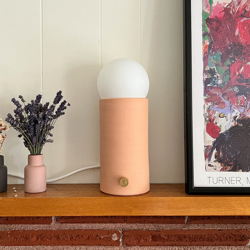 Persimmon Pillar Lamp-zoom-