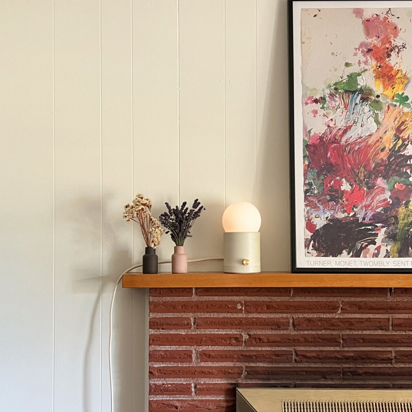 Bone Mini Pillar Lamp