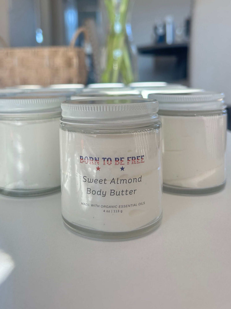 Sweet Almond Body Butter-zoom-
