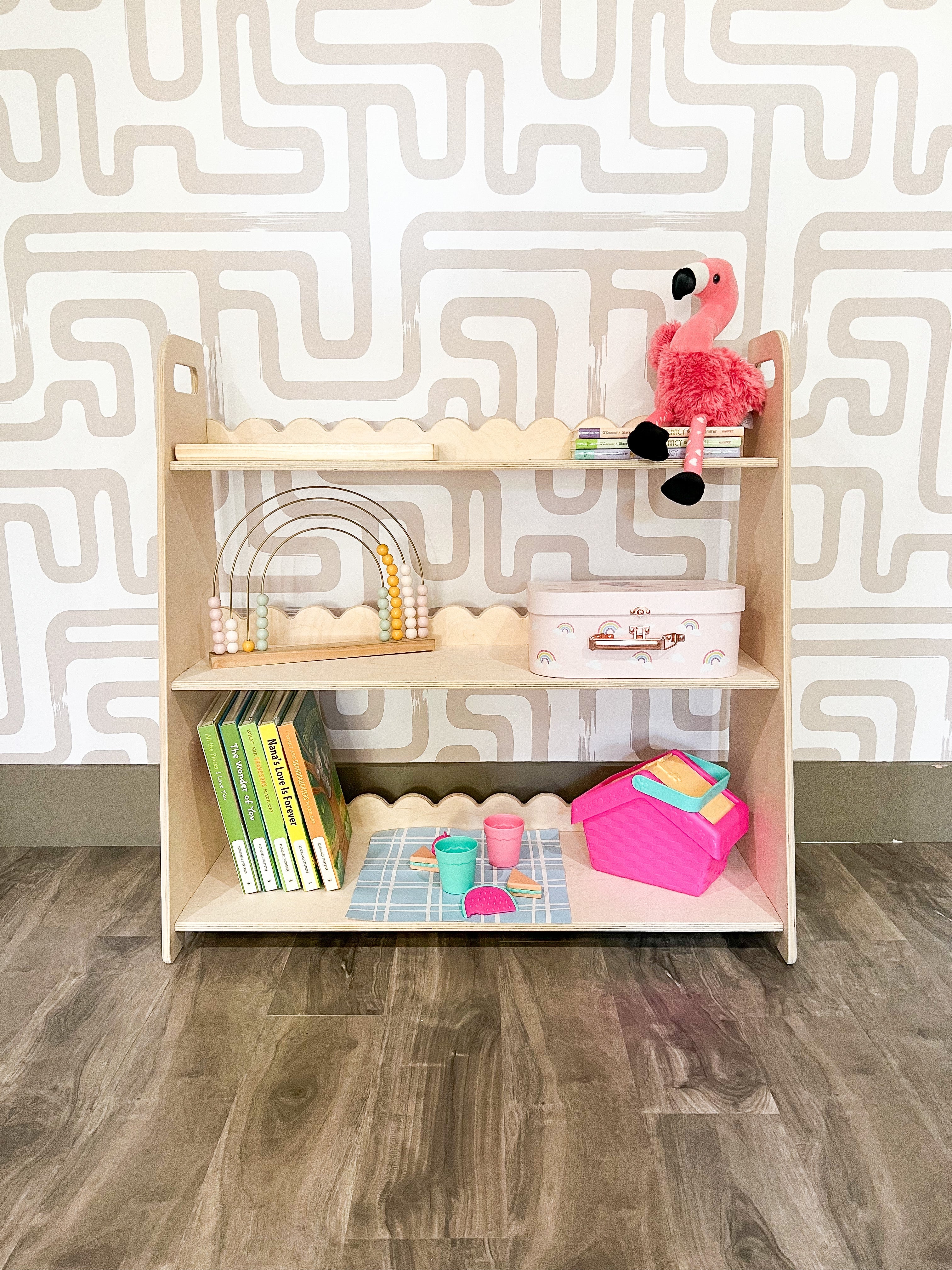 Miguel | Double Sided Portable Bookshelf-zoom-2