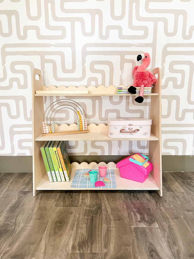 Miguel | Double Sided Portable Bookshelf-zoom-