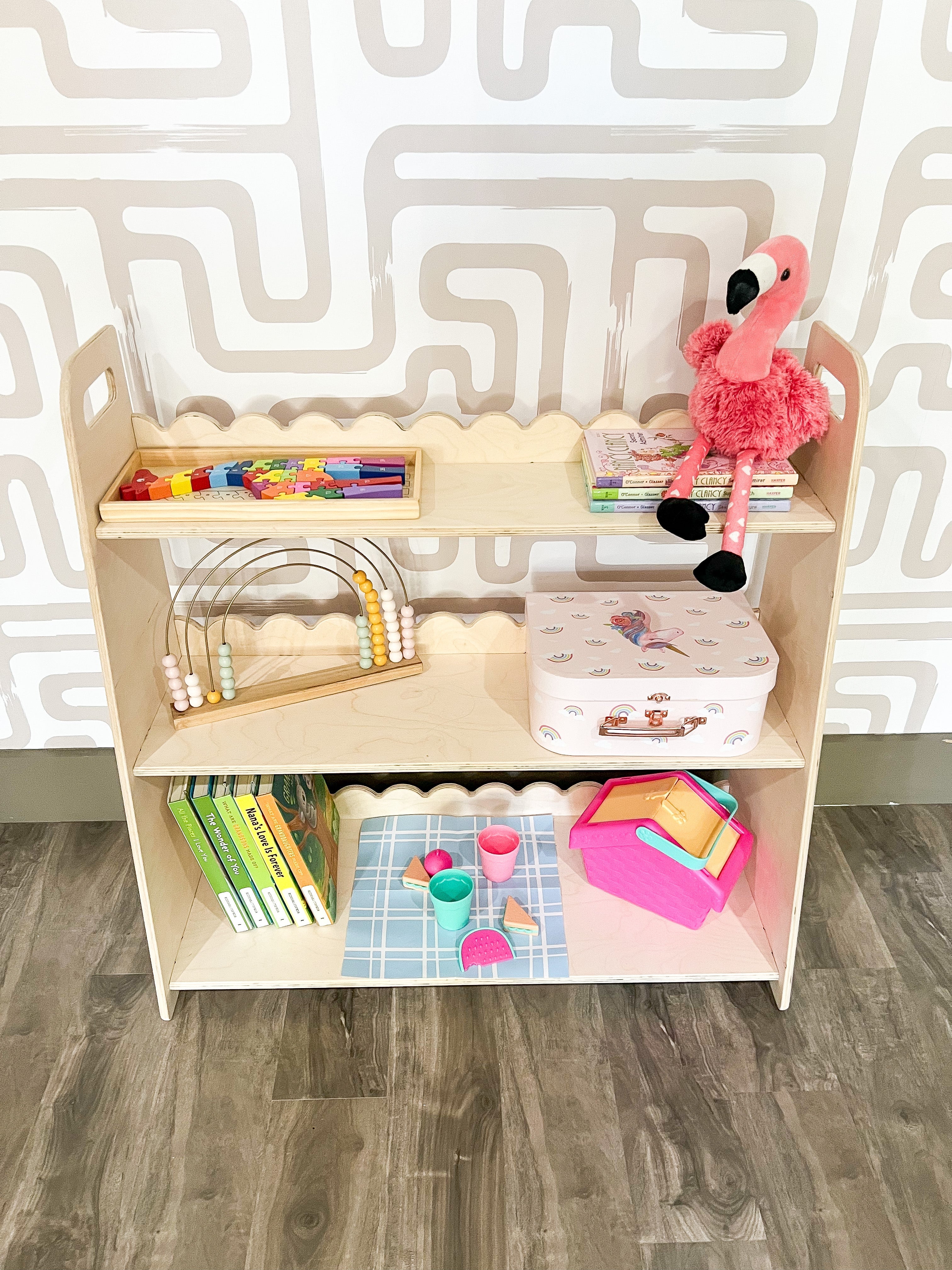Miguel | Double Sided Portable Bookshelf-zoom-3