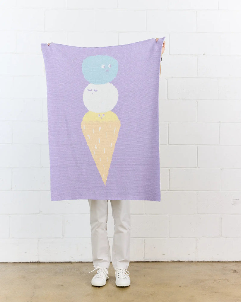 Ice Cream Baby & Kid's Blanket-zoom-