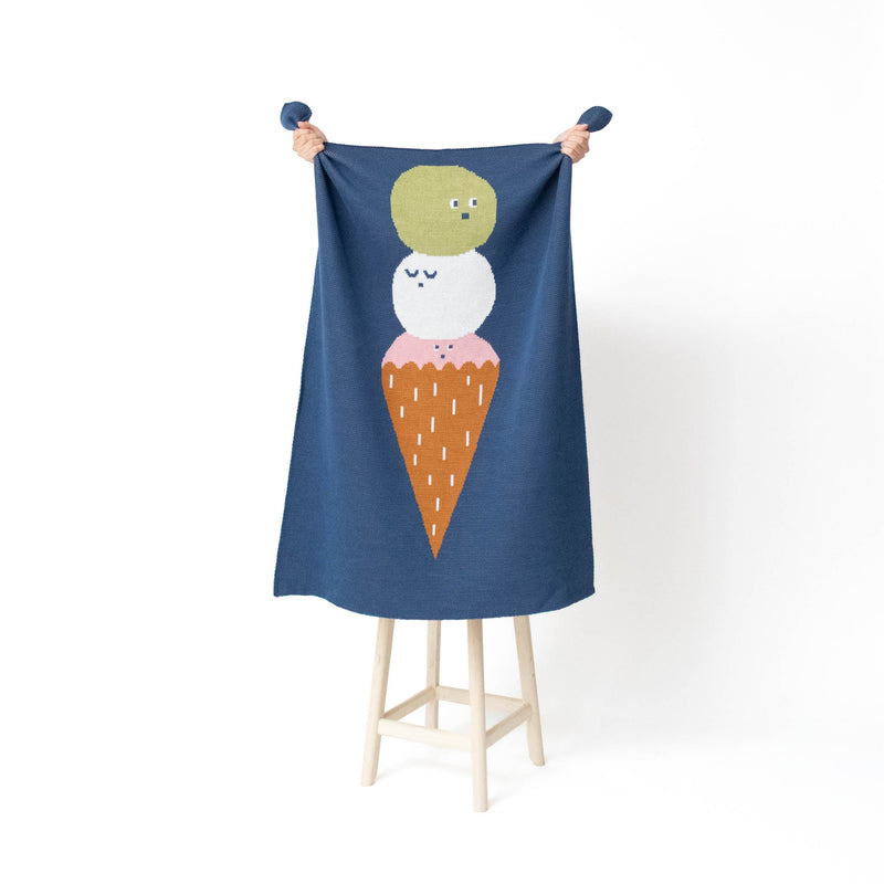 Ice Cream Baby & Kid's Blanket-zoom-