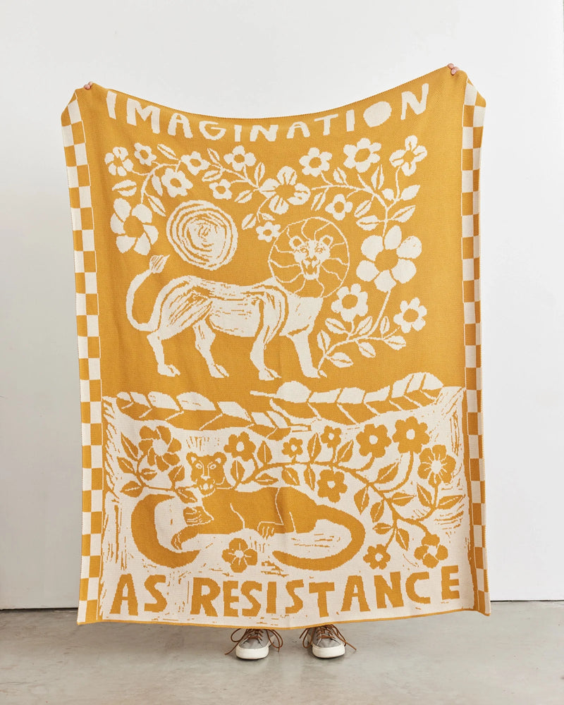 Imagination Throw Blanket-zoom-