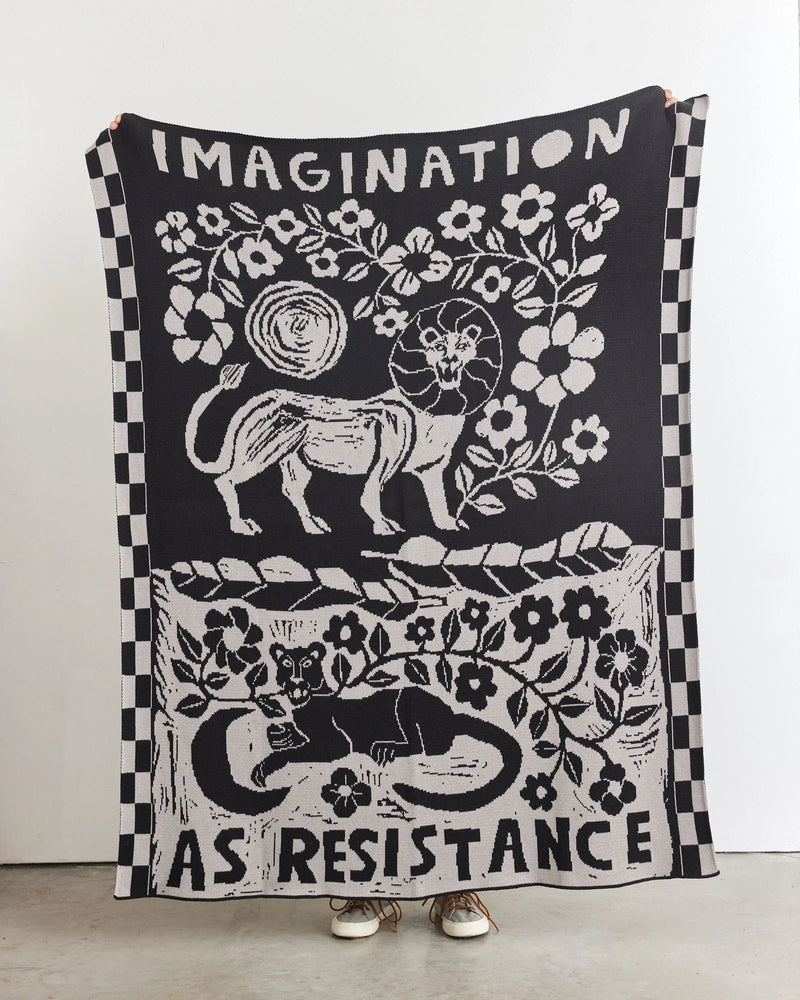 Imagination Throw Blanket-zoom-