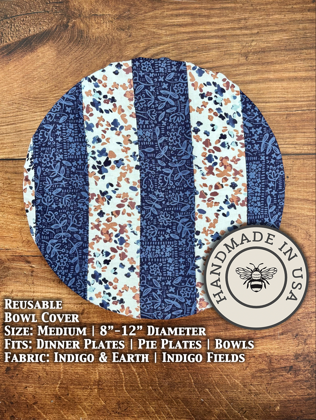 Beeswax Bread Bag | Reusable Cotton Food Storage Bag-zoom-91