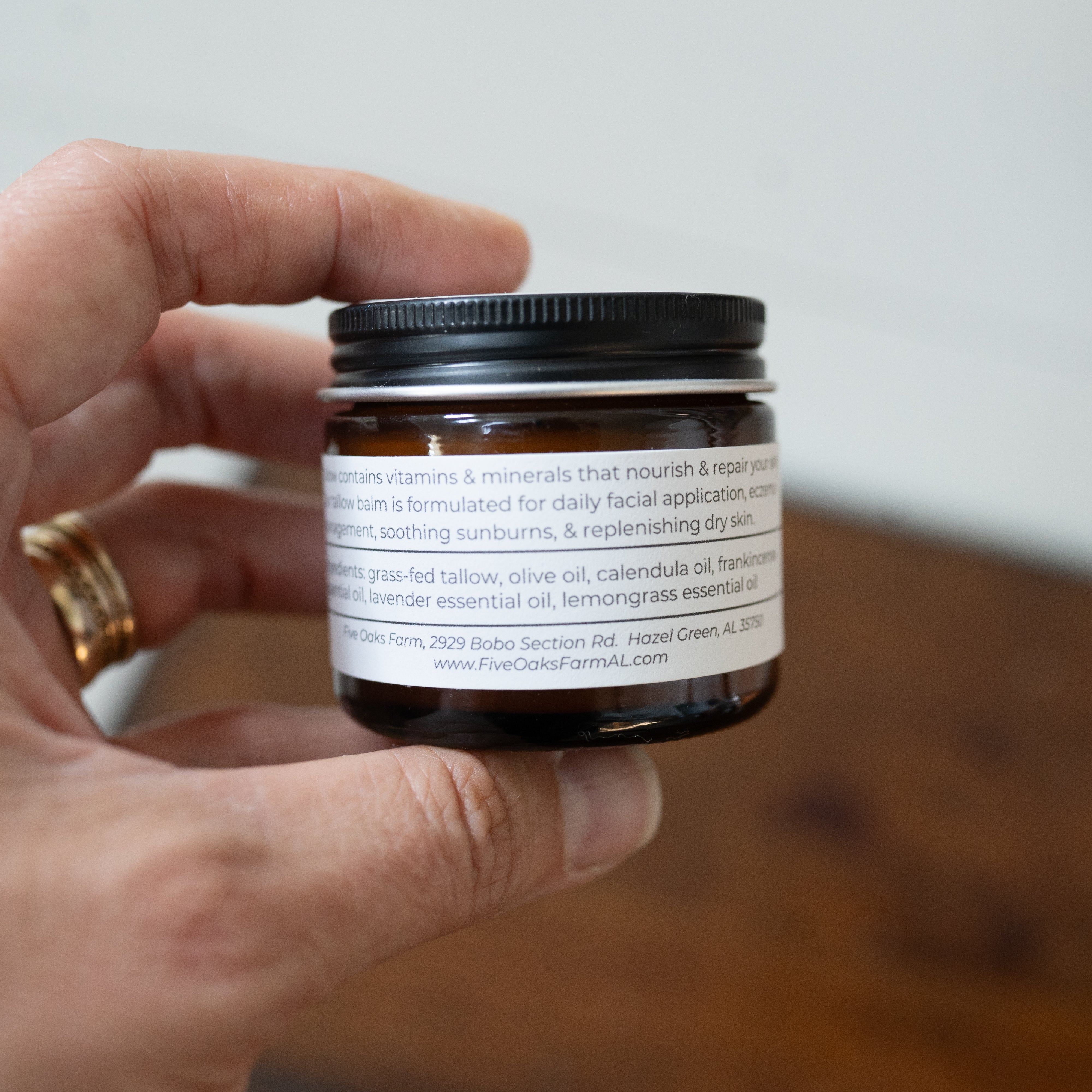 Frankincense Tallow Balm | Nourishing & Soothing Skincare-zoom-4