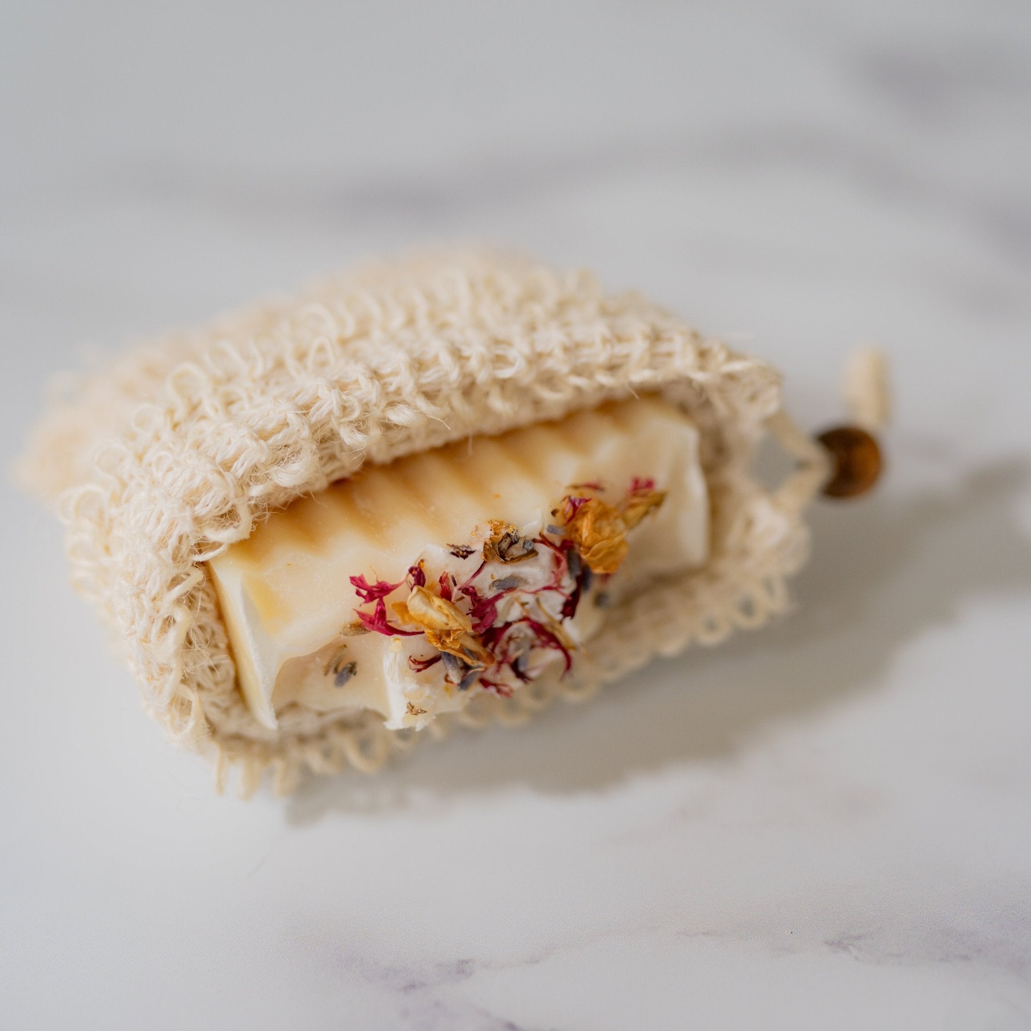 Natural Soap Sack | Exfoliating Soap Saver Bag - Aware House