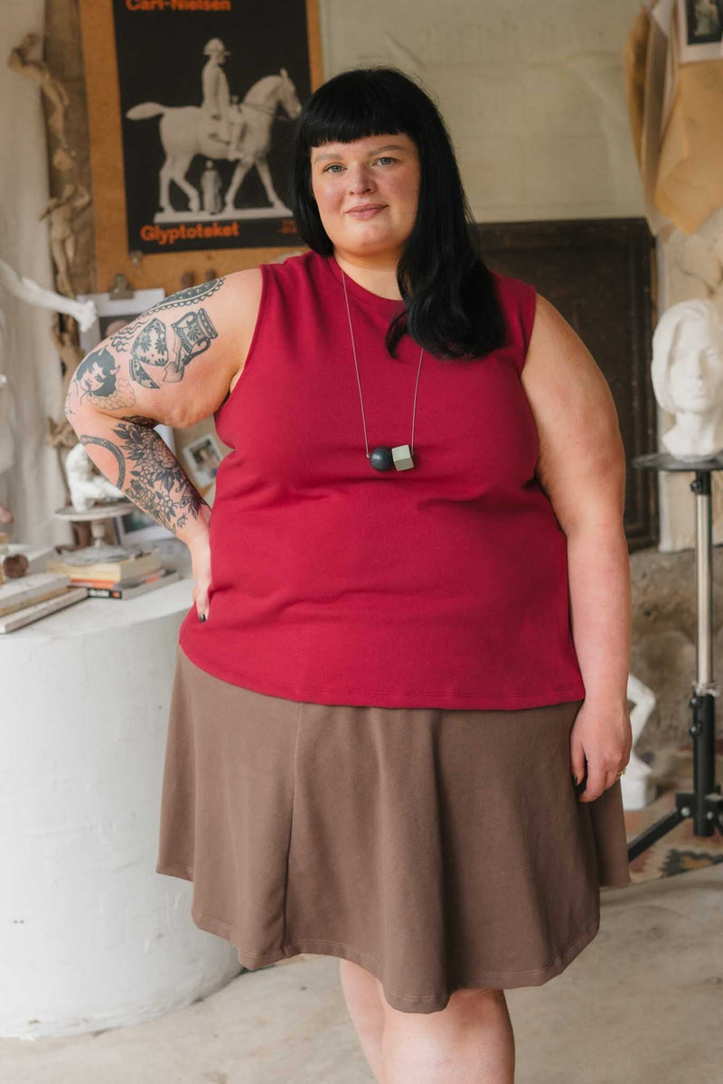 Cleo Tank | Madder-zoom-
