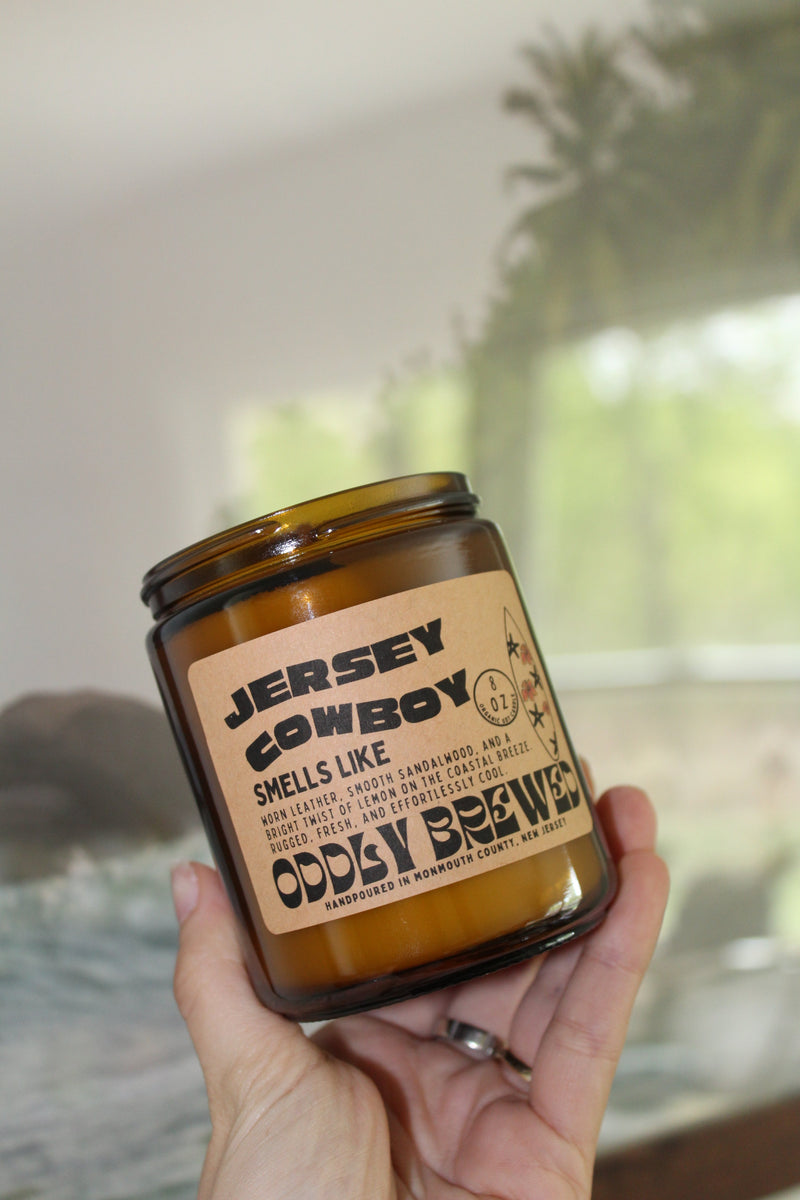 Jersey Cowboy Soy Candle-zoom-