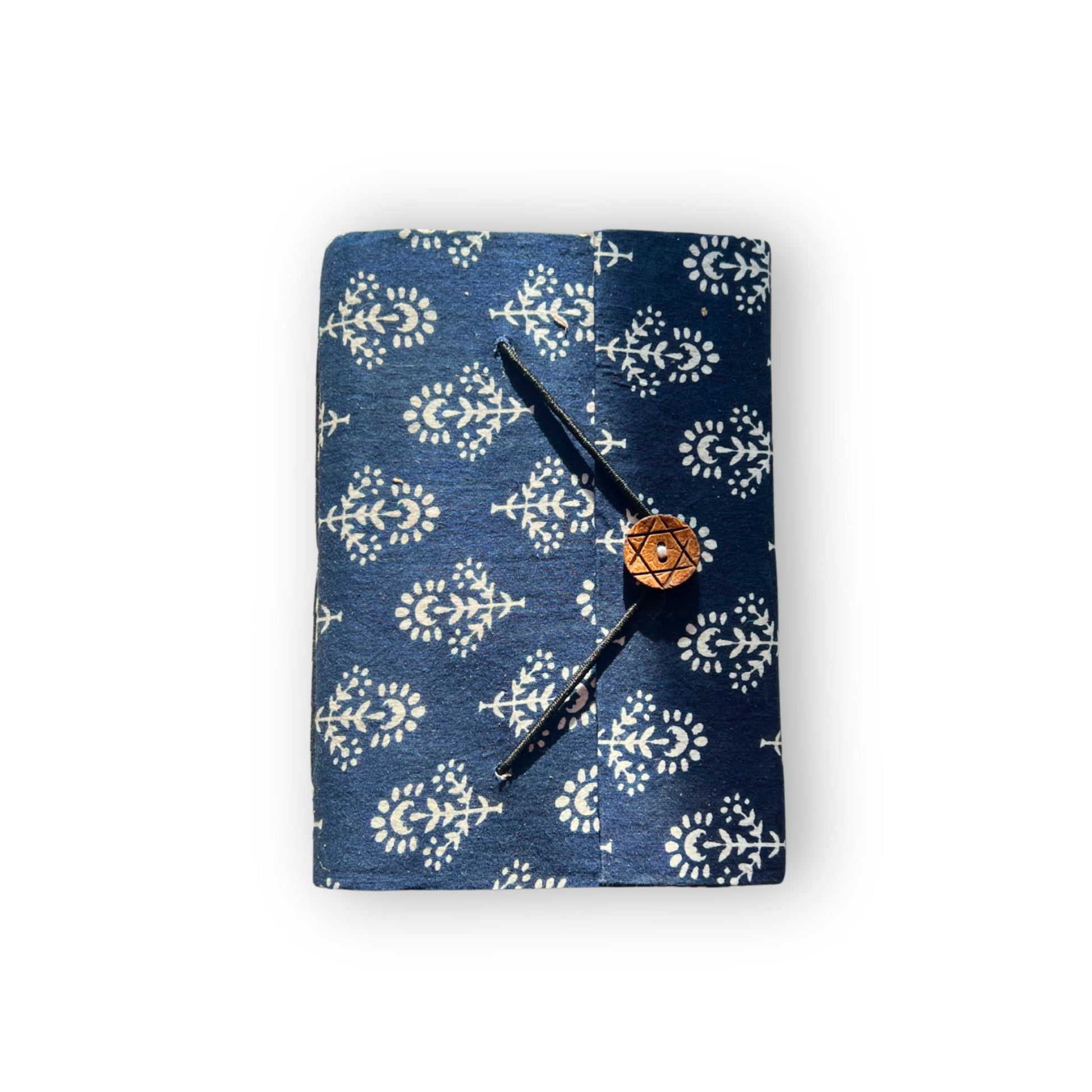 Handcrafted Recycled Paper Journal A5 – Midnight Blue-1