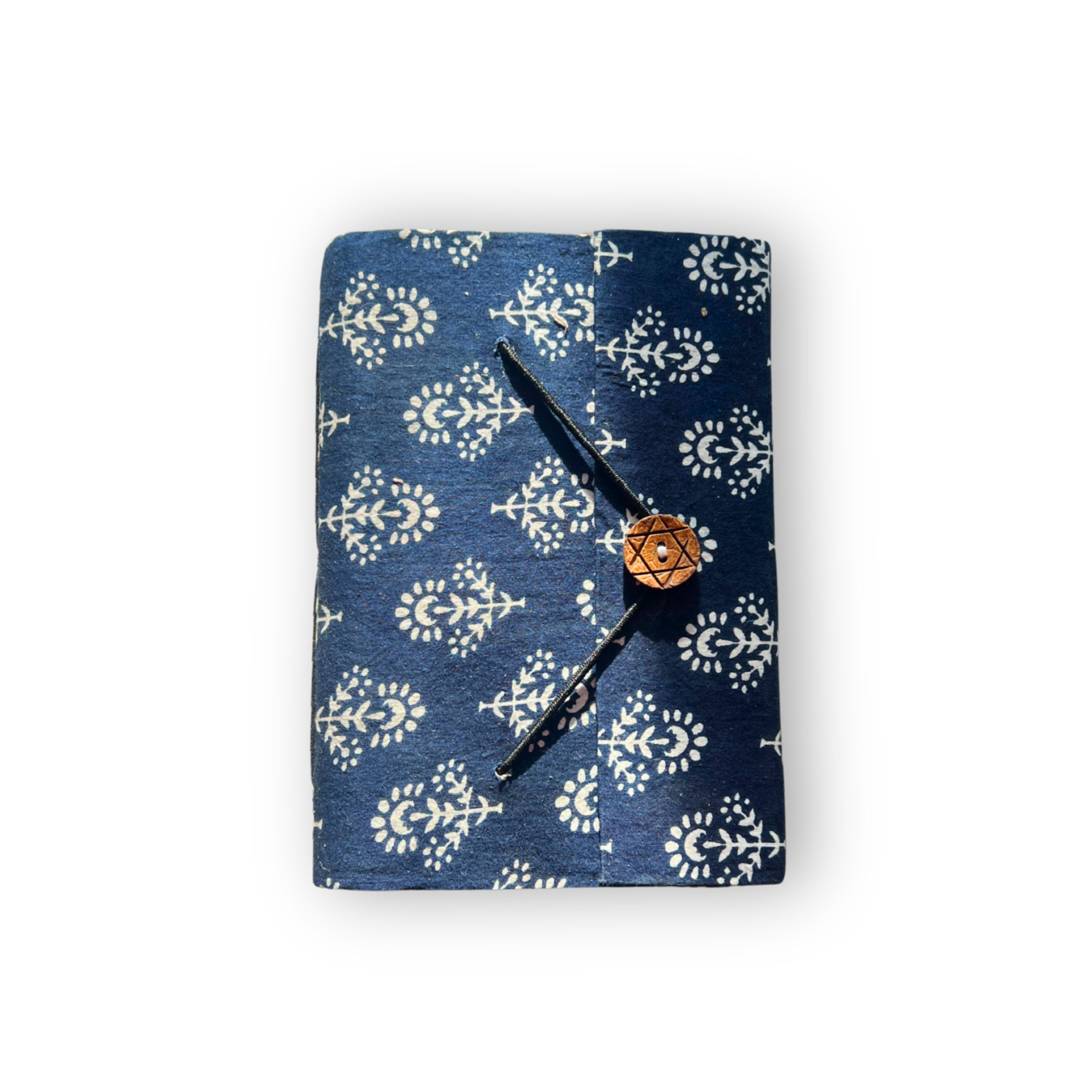 Handcrafted Recycled Paper Journal A5 – Midnight Blue