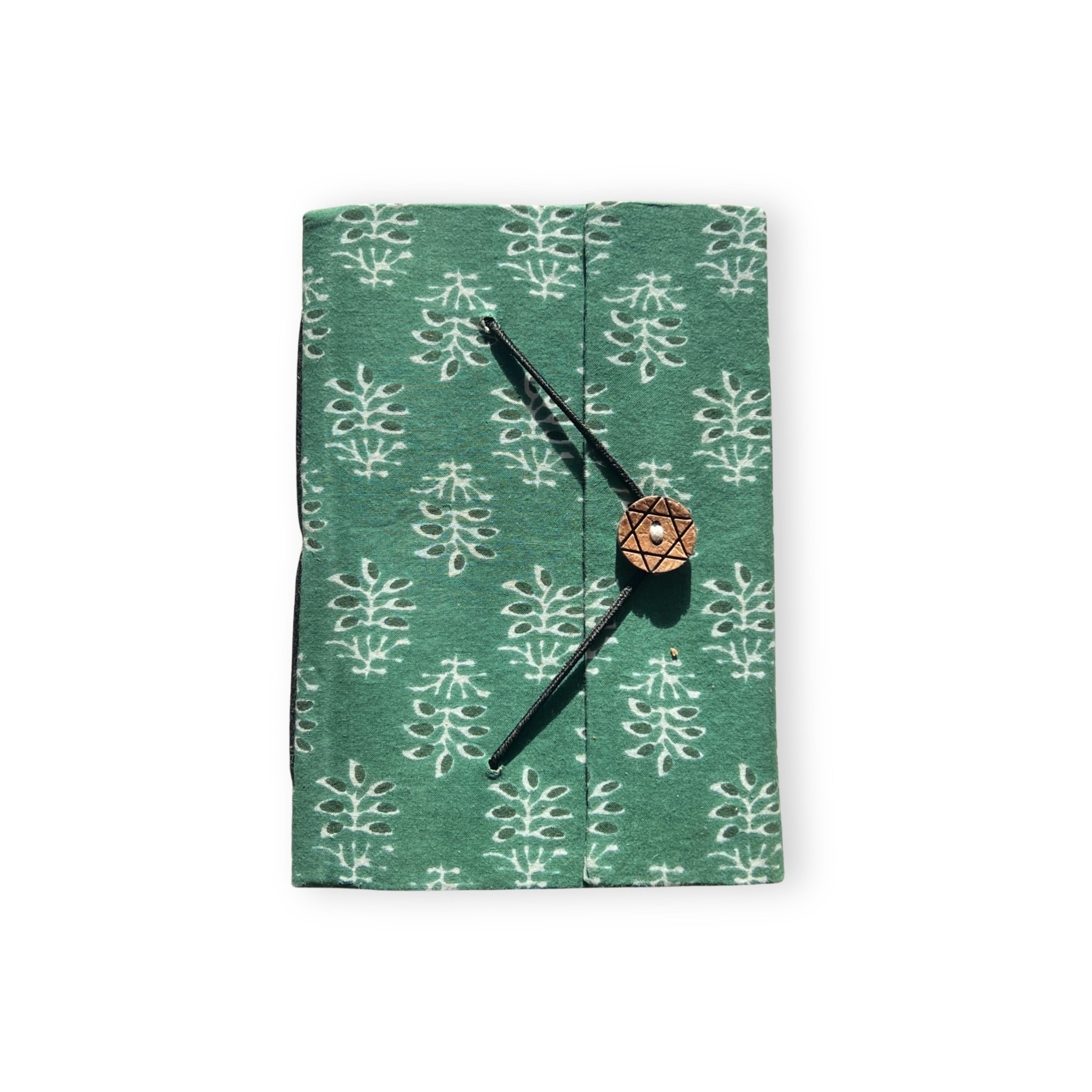 Recycled Paper Journal A5 – Fern Green-zoom-1