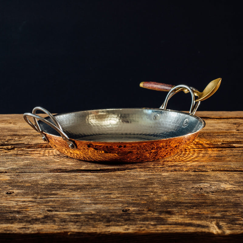 Alicante Copper Paella Pan-zoom-