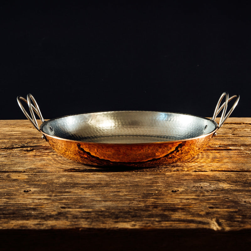 Alicante Copper Paella Pan-zoom-