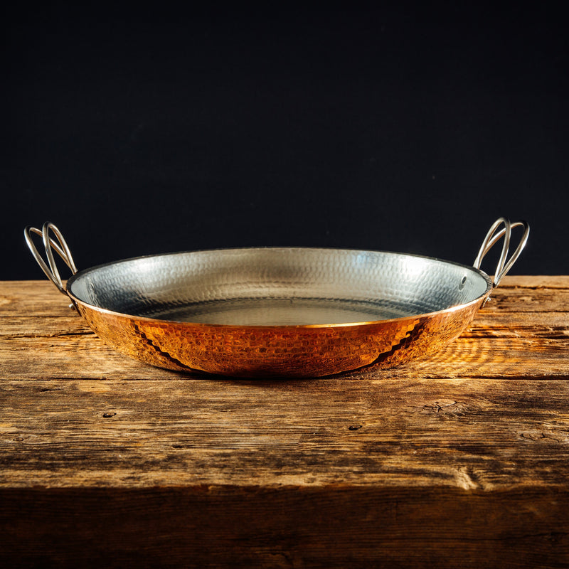 Alicante Copper Paella Pan-zoom-