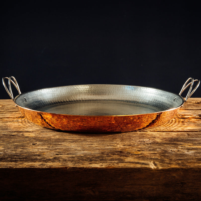 Alicante Copper Paella Pan-zoom-