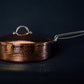 Copper Sauté Pan with Lid