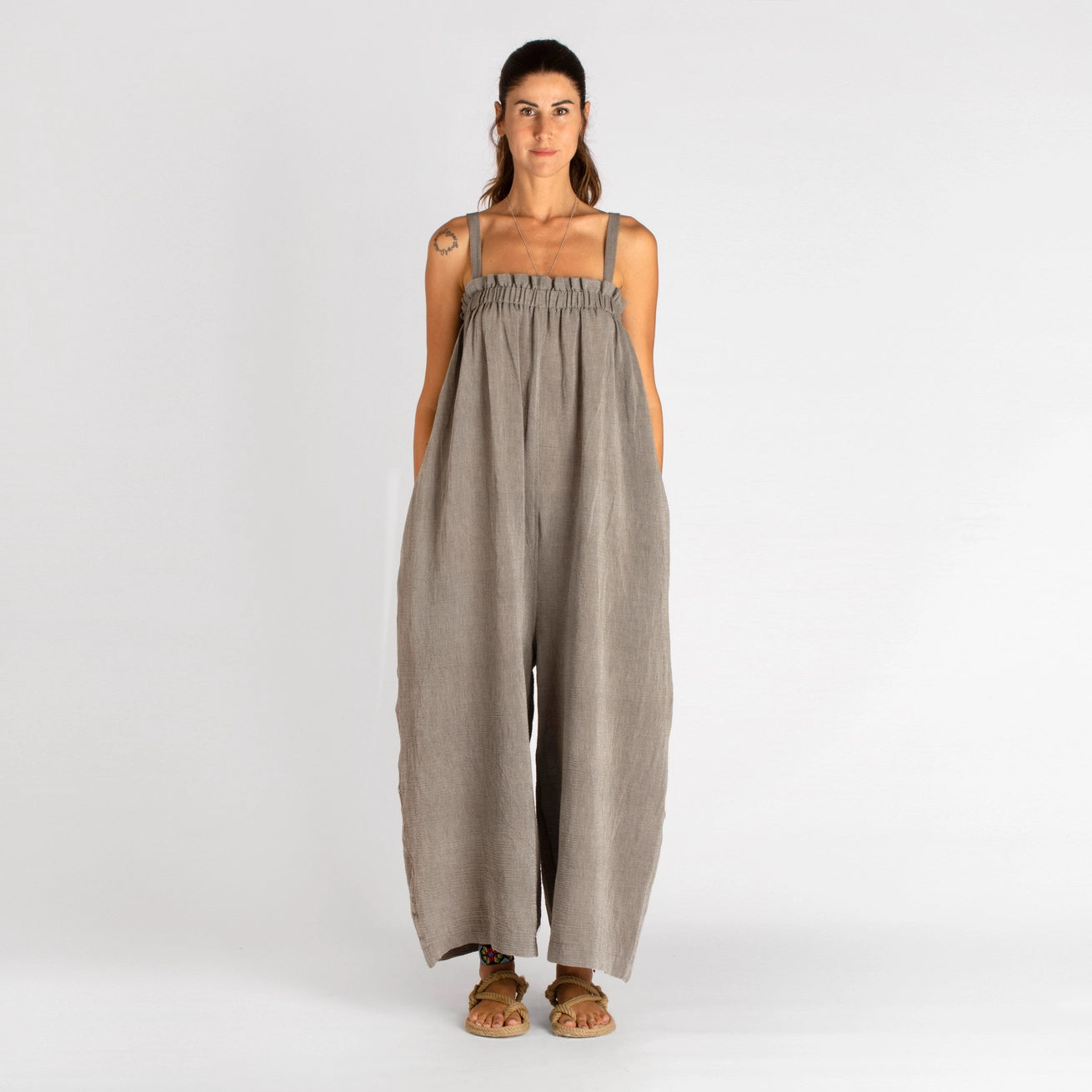 Sile Wide Leg Jumpsuit-zoom-7