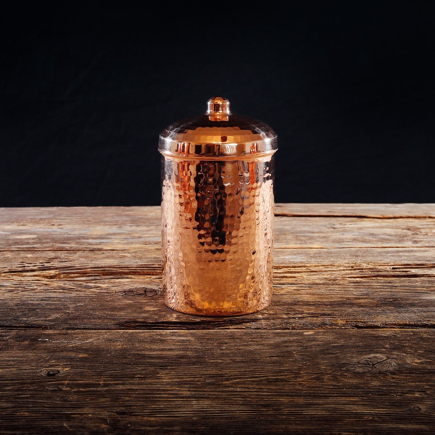 Copper Kitchen Compost Bin