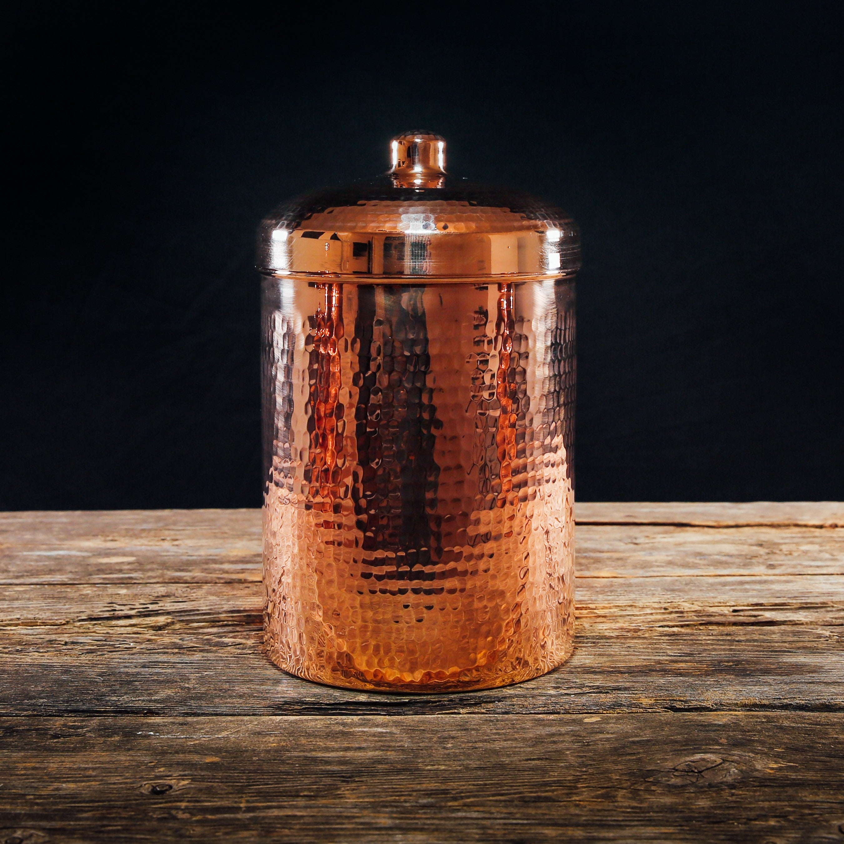 Copper Kitchen Compost Bin
