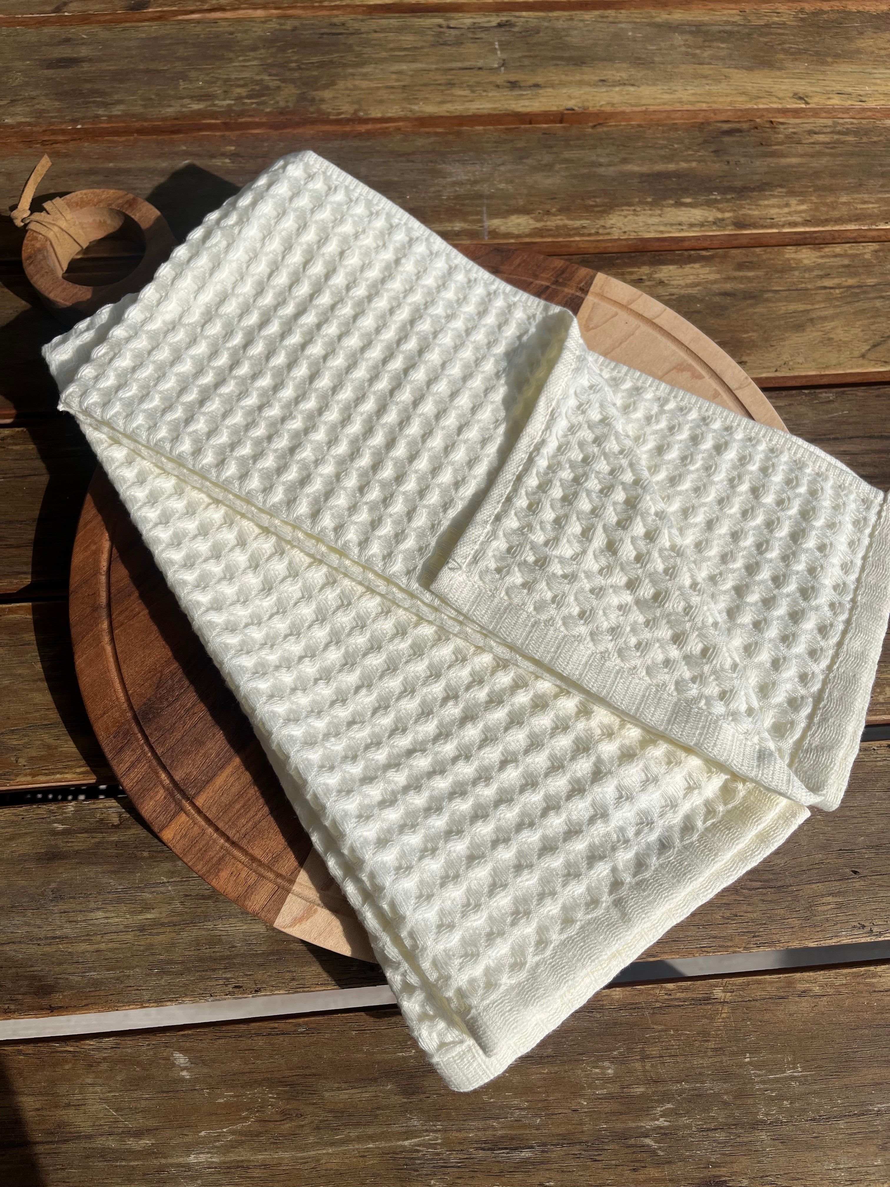 Kitchen Waffle Towel Set of Two-zoom-2