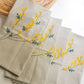 Golden Mimosa Tea Towels | Set of Two