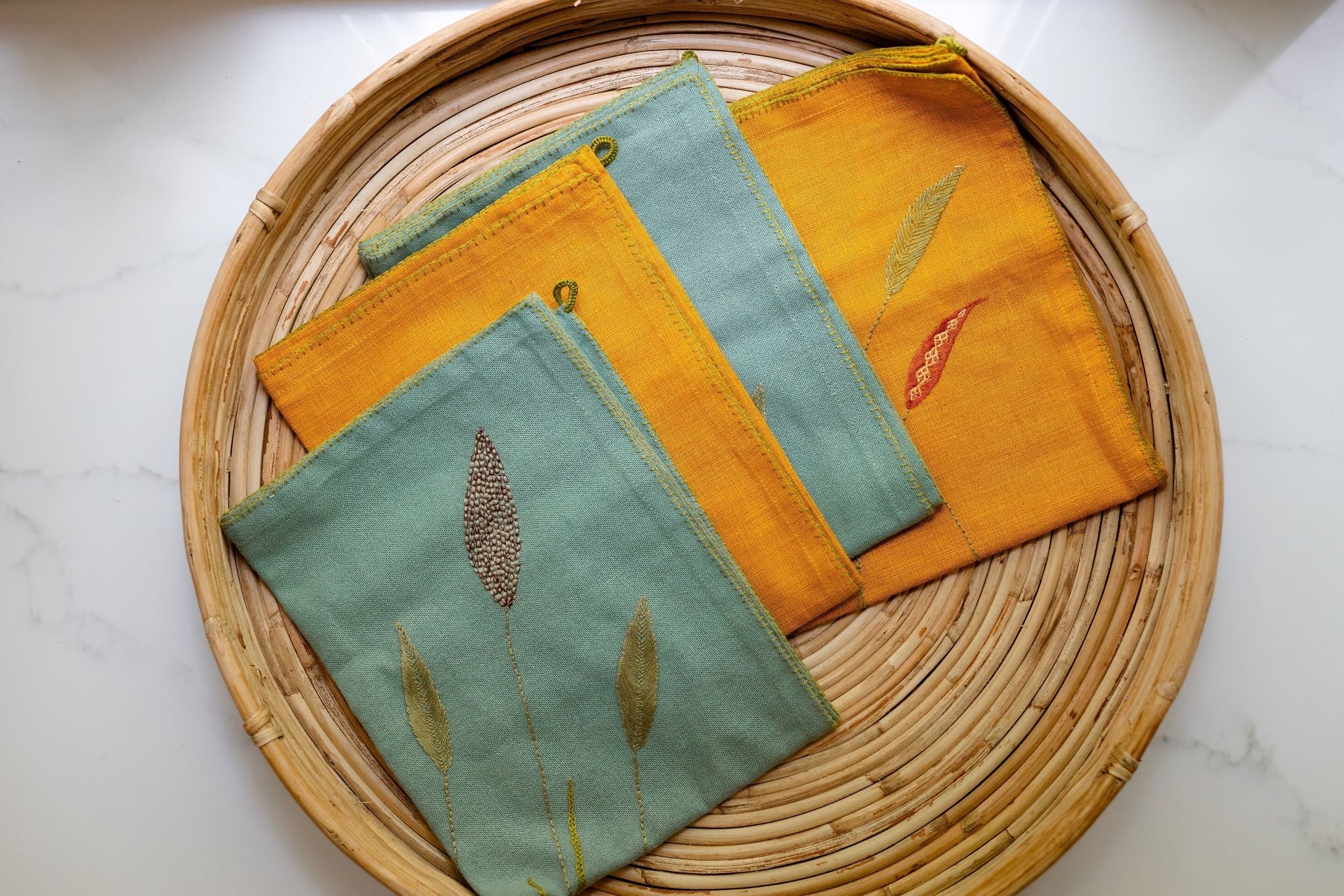 Sorghum Fields Tea Towels | Set of Two