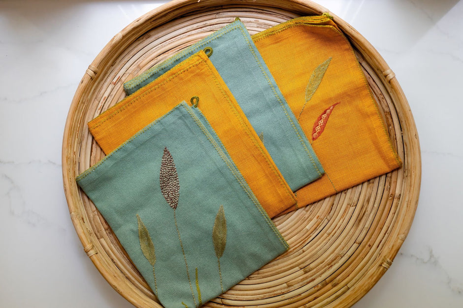 Sorghum Fields Tea Towels | Set of Two