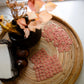 Sunrise Dot Crochet Coasters