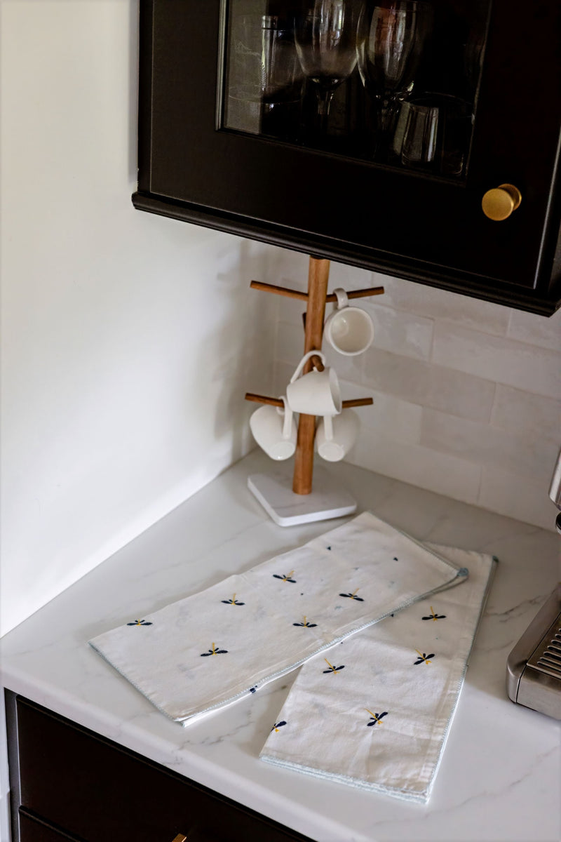 Dragonfly Drift Tea Towels | Set of Two-zoom-