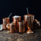 Copper Kitchen Canisters | Complete 5-Piece Set