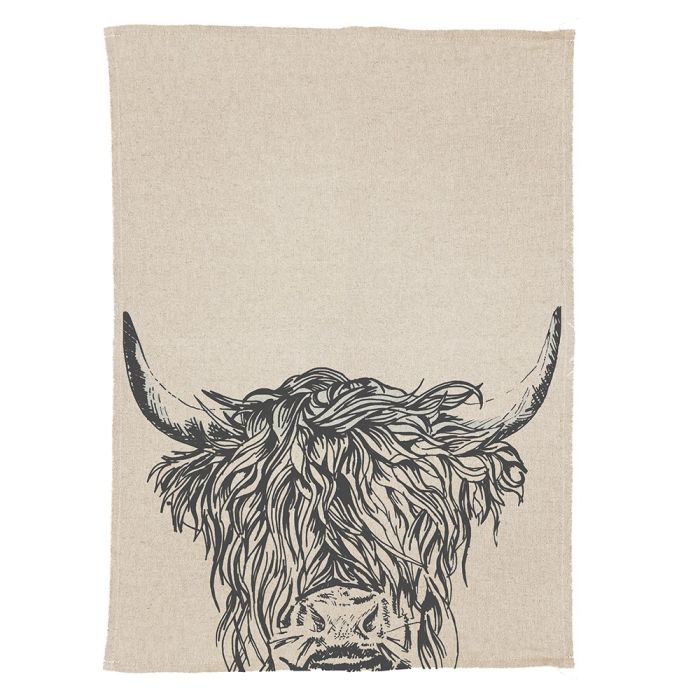 Scottish Linen Tea Towel