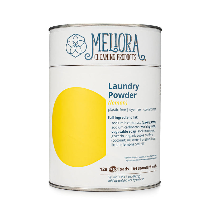 Laundry Powder Detergent - 128 HE (64 Standard) Loads - Plastic-Free-zoom-