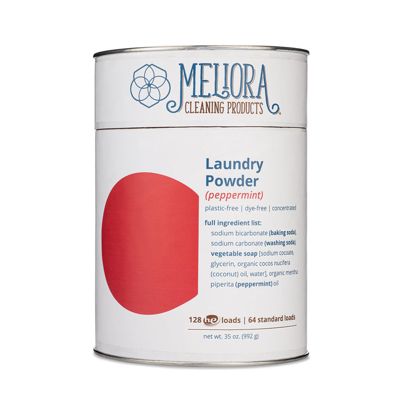 Laundry Powder Detergent - 128 HE (64 Standard) Loads - Plastic-Free-zoom-