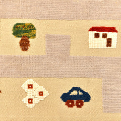 Labyrinth Kids Rug | Handmade Wool Rug for Nursery, Playrooms & Children’s Rooms - Aware House
