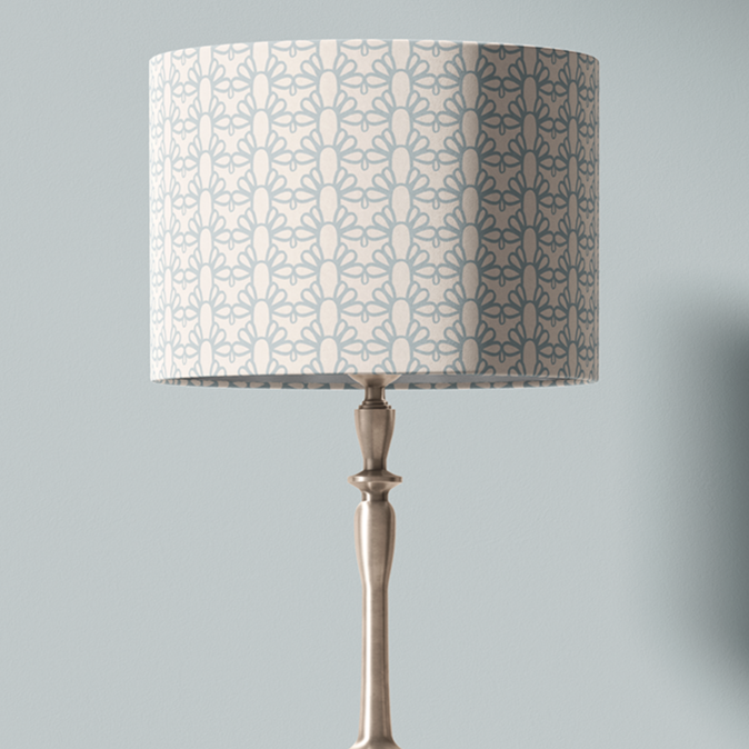 Lampshade in FOUNTAIN ARCH Blue Mist-zoom-