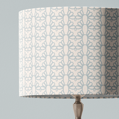 Lampshade in FOUNTAIN ARCH Blue Mist - Aware House - Noble Winter -