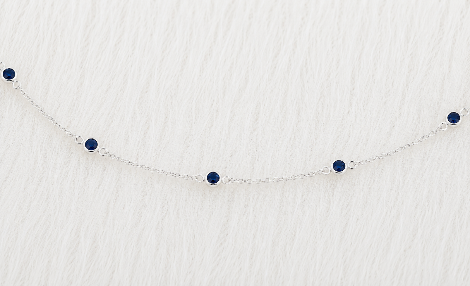 September Birthstone Lapis Bracelet | Sterling Silver Gemstone Jewelry