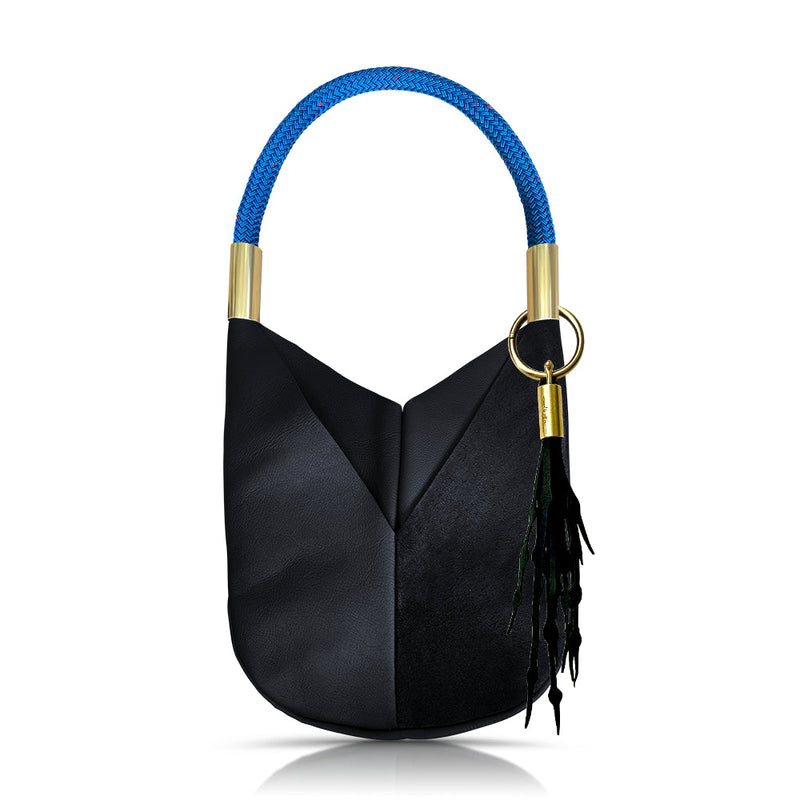Original Wildwood Bag Large in Black Leather-zoom-