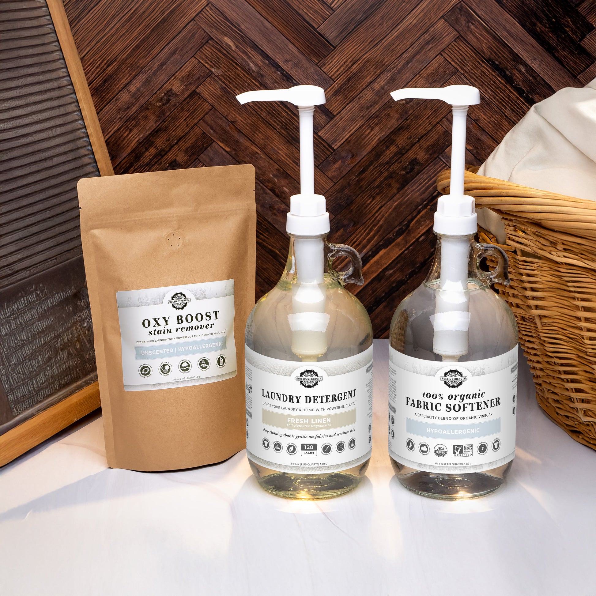 Laundry Detox Set | Glass-2