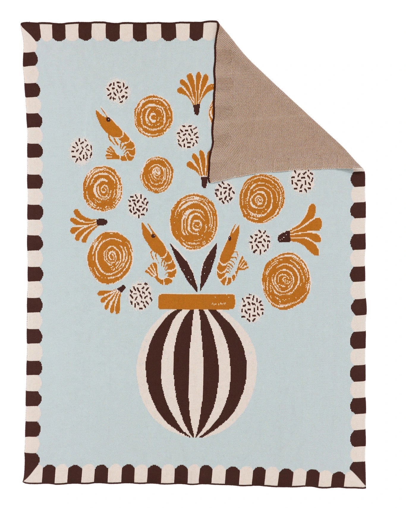 Le Bouquet Throw Blanket