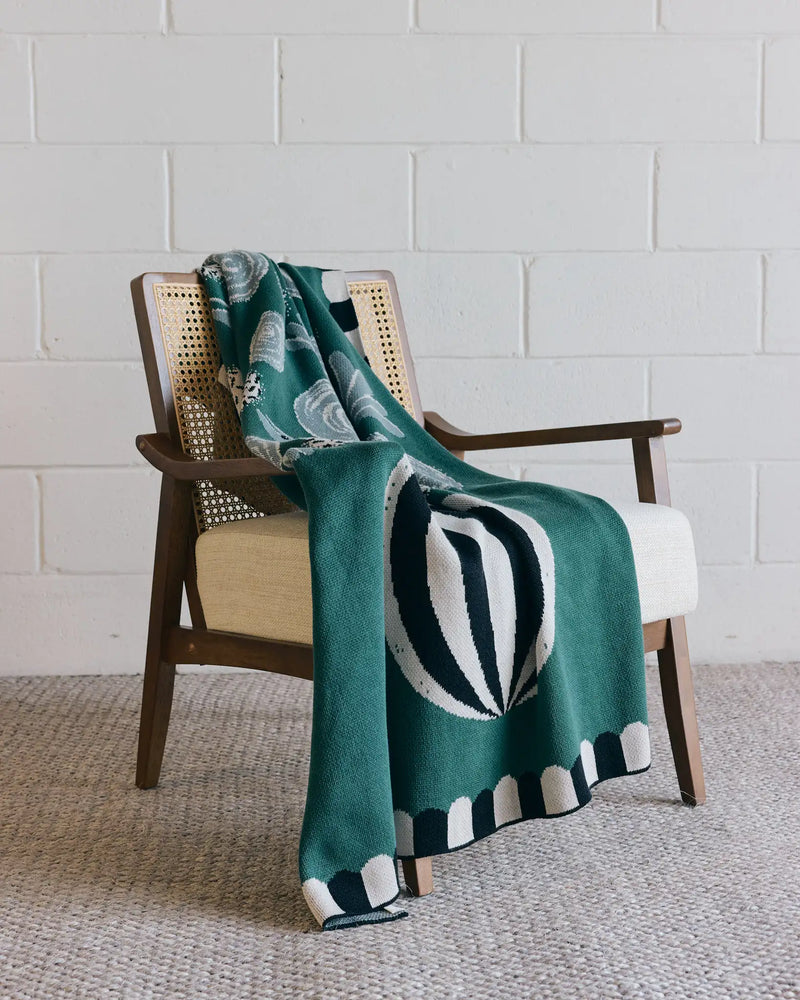 Le Bouquet Throw Blanket-zoom-