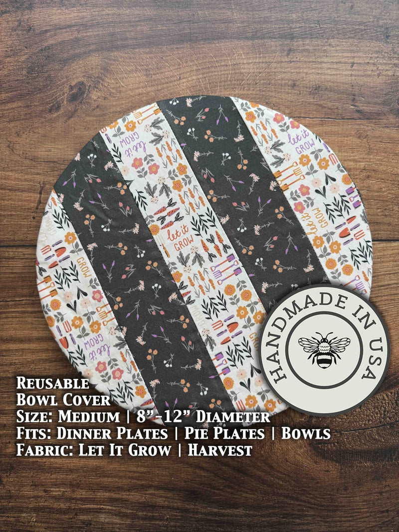 Medium Reusable Cotton Bowl & Banneton Cover | Eco-Friendly Kitchen Cover-zoom-